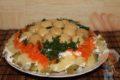 Салат без мяса грибная поляна