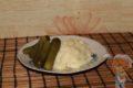 Пюре без масла с плавленными сырками