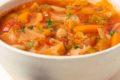 Фасолевый суп без мяса