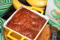 Овсяный пирог с творогом и бананом