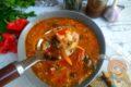 Харчо с грецкими орехами - рецепт с ткемали