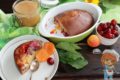 Пирог с вишней и абрикосами в духовке: рецепт с фото