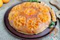 Мандариновый пирог из свежих мандаринов - рецепт на сковороде