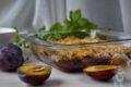 Сливовый крамбл с овсянкой -пошаговый рецепт с фото