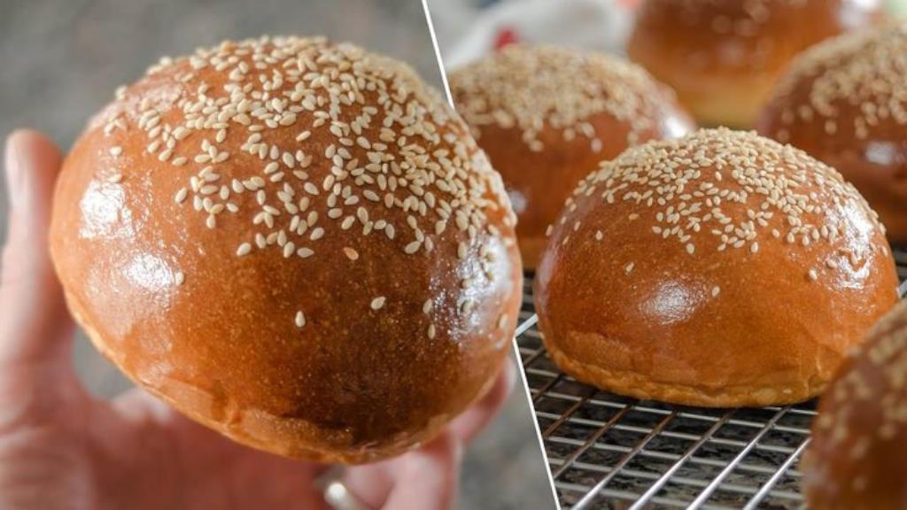 Булочки с кунжутом для бургеров