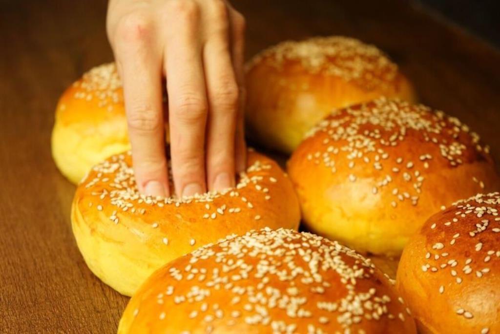 Булочки с кунжутом для бургеров